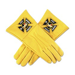 Gants de sport d'hiver en coton brodés maçonniques - Super respirants, écologiques et à séchage rapide - Product Image 4