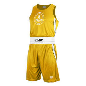 ชุดฝึกเล่นกีฬาคิกบ็อกซิ่งชุดเสื้อกล้ามชกมวยพิมพ์ลายดิจิทัลชุดเสื้อกล้ามนักสู้กางเกงขาสั้น - Product Image 1