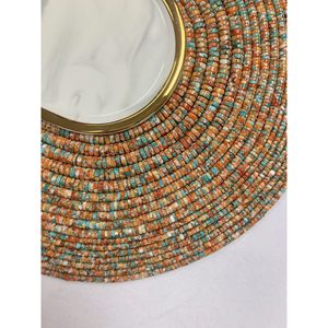Perles Heishi en turquoise compressée et en coquille d'huître épineuse - Product Image 3
