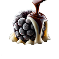 Moras Congeladas Saladas Cubiertas de Chocolate, Vaso de 150gr, Chocolate con Leche Vegano 100% Natural, Caja de Snacks Saludables, Cadena de Frío
