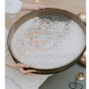 Fabricación de tambores Mini pandereta de madera colorida para instrumentos musicales Tambor de percusión para niños - Product Image 4