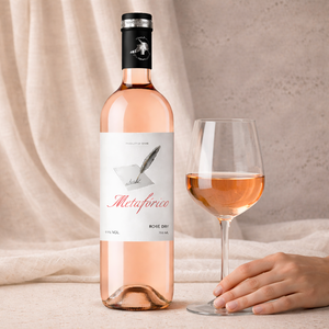 Metaforico - Vino Rosado Seco 100% Tempranillo 11% ABV Vino Rosado Español 750ml - Product Image 3
