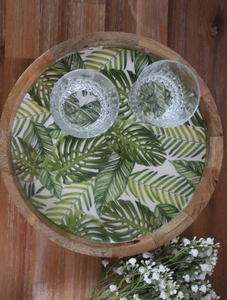 Bandeja de Madera Real Hecha a Mano para Bodas, Bandeja Decorativa para Mesa, Bandeja de Servicio para Catering, Diseño Moderno de Casa de Campo para Hoteles - Product Image 2