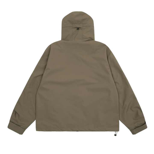 Veste à capuche personnalisable de la meilleure qualité, vestes coupe-vent imperméables d'extérieur avec LOGO personnalisé pour hommes - Product Image 5