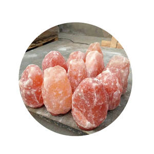 Lámpara de sal Himilayan Natural, ámbar cálido, brillo, cristal regulable, roca tallada, flor cálida, ámbar, Himilayan lámpara de sal, flor tallada - Product Image 3