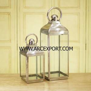 Faroles Dorados para Bodas en Venta, Nuevo Diseño, Decoración de la Mejor Calidad, Faroles Modernos de Lujo al Por Mayor al Precio Más Bajo de la India - Product Image 3