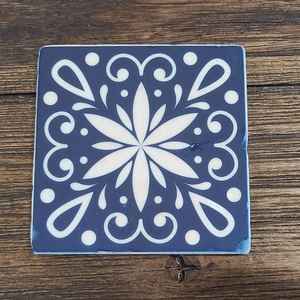 Best Selling 4-Piece Classic Square Shape Cup Coaster Customized Bone Inlay Mats & <b>Pads</b> for Tea & <b>Coffee</b> - Product Image 4