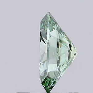 Diamants en vrac de haute qualité cultivés en laboratoire, certifiés IGI, 0,7 carat, 7*5 mm, taille ovale, brillant, vert vif fantaisie, CVD HPHT, vente en gros - Product Image 2