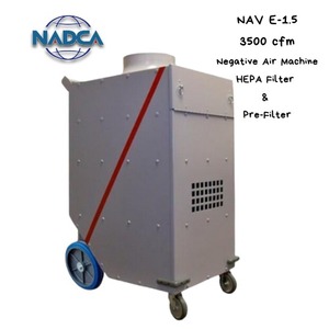 Aspiradora de Conductos de Aire Negativo NAV E 1.5 NADCA 3500 Cfm de Excelente Calidad y Grandes Resultados - Product Image 2
