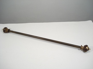 Tringles à rideaux et embouts uniques d'acier inoxydable pour l'amélioration à la maison - Product Image 5