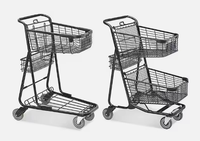 Chariots de supermarché Chariots de supermarché Chariots de supermarché Chariots de shopping de style universel
