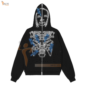 Fabricante de Pakistán sudaderas con diamantes de imitación de alta calidad mejor estilo buena calidad sudaderas con diamantes de imitación - Product Image 1