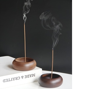 Modern <b>Incense</b> <b>Stick</b> <b>Holders</b> Wooden <b>Incense</b> <b>Stick</b> Burner For Religious Fragrance Arabic Style Bakhoor Oudh Burner - Product Image 1
