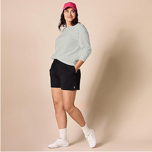 2025 femmes polaire col rond pull sweat Logo personnalisé poids lourd surdimensionné à manches longues imprimé décontracté hiver hauts - Product Image 6