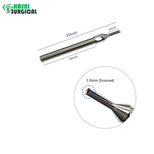 เครื่องเจาะผมสแตนเลส FUE ขนาด 0.8 มม. สำหรับการผ่าตัดปลูกผม - Product Image 3