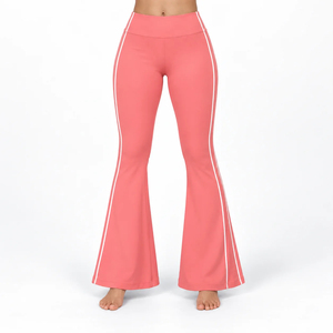 Low Price Bell Bottom Legging Offers Flexible Movement Smooth Material And Comfortable Construction Flare Legging For Workout - Product Image 1