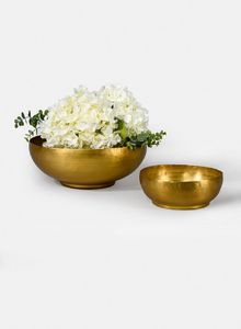 Tazón de Servir de Aluminio Pulido a Mano Diseñado para una Presentación de Alimentos Elegante y Uso Prolongado - Product Image 2