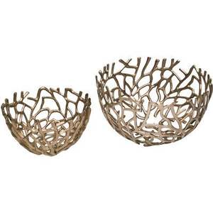 Ensemble de 2 bols de service attrayants pour collations sucrées, vaisselle de traiteur, décoration de table, bols de service pour collations - Product Image 1