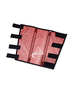 Produit équestre Enveloppes de protection des jambes en maille de cheval avec bande en plastique solide Bottes anti-mouches à prix de gros - Product Image 1