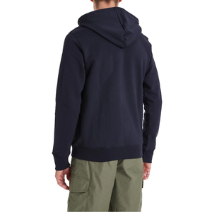 Sudadera con capucha de lana unisex personalizada con bolsillo y cremallera Sudadera con capucha de algodón liso OEM para hombres Sudadera con capucha de peso pesado de gran tamaño Streetwear - Product Image 3