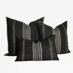 Modern Design Wool Abstract Throw Pillow <b>Covers</b> Soft Texture Custom Size Handwoven Wool Decor for Hotel Living Room Design - Product Image 1