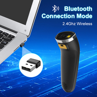Lecteur de codes QR FUWEI S80, scanner de codes-barres portable 1D/2D, scanner sans fil BT 2,4 GHz, supermarchés, logistique, entrepôts