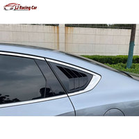 Accessoires de voiture en fibre de carbone ABS Kit de carrosserie pour fenêtre latérale arrière Persiennes pour Byd Destroyer 05 Chazor King 2022-2025