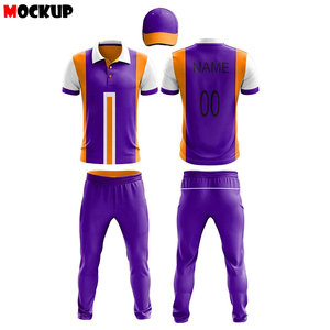 Uniforme de cricket sur mesure pour hommes et femmes, jersey et short en polyester léger sublimé, séchage rapide, respirant - Product Image 2