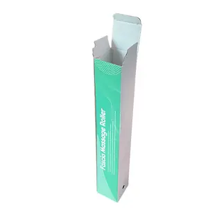 Benutzer definiertes Logo Langes Rechteck Schwert Led Light Tube Flip E-Flöte Kraft papier Verpackungs box