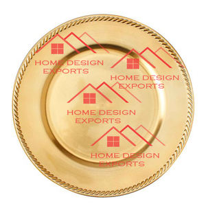 Assiette de service alimentaire artisanale à prix de gros, assiette de service en aluminium de haute qualité, fabriquée à la main - Product Image 6