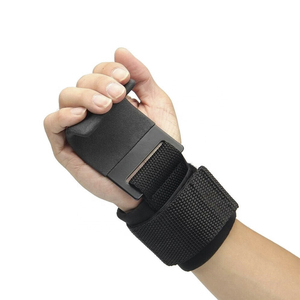 Ganchos de levantamiento de pesas Par de correas de muñeca de levantamiento de alta resistencia Soporte de agarre de mano Deadlifts Pull Ups Shrugs Gym Workouts Fitness - Product Image 2