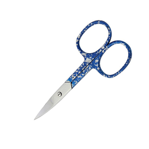 Best Quality Nail Cutting Shears 4" Paper Coated Handle Manicure Pedicure <b>Cuticle</b> <b>Scissors</b> Professional Nail Art <b>Scissor</b> - Product Image 1