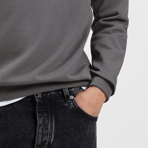 Sweat-shirt pour homme personnalisé pour les acheteurs en gros, prix avantageux, design tendance pour homme, coupe décontractée, vêtements décontractés, manches longues et logo - Product Image 4