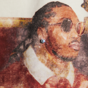 เสื้อยืดผ้าฝ้ายวินเทจสำหรับผู้ชายพิมพ์โลโก้แบบกำหนดเองสีพื้นซักด้วยหินสีสำหรับล้างกรด100% โลโก้แบบโอเวอร์ไซส์พิมพ์ลายกราฟิก - Product Image 4