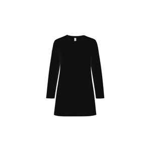 Vestido Informal Sencillo para Mujer Musulmana, de Manga Larga, Tejido de Poliéster, para el Día a Día, de Secado Rápido, sin Cuello, Corte Regular - Product Image 2