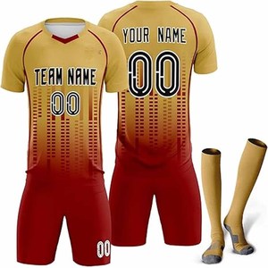 Camiseta de Fútbol Americano para Hombre/Niño, de Primera Calidad, Diseño Sólido, Transpirable, de Secado Rápido, Subida por Dress Sports - Product Image 1