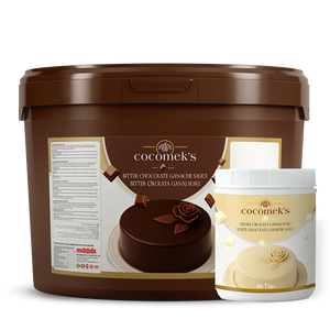 ซอสโกโก้เข้มข้น Cocomeks 6 กก. ฮาลาล น้ำตาลหลากสี สำหรับตกแต่งเค้ก พร้อมใช้เคลือบหน้าเค้ก - Product Image 6