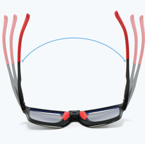 Lunettes <span class=keywords><strong>de</strong></span> soleil polarisées tendance à monture rabattable |   8565 TR90 Lunettes <span class=keywords><strong>de</strong></span> vue unisexes pour adultes UV400 anti-reflets pour les utilisateurs <span class=keywords><strong>de</strong></span> lunettes <span class=keywords><strong>de</strong></span> myopie - Product Image 2