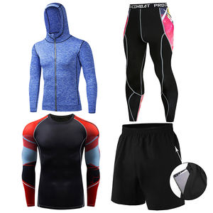 Midweight <b>Hooded</b> Eco-Friendly Training Tracksuit Full <b>Zip</b> Jacket and Breathable Pants Set - Product Image 5