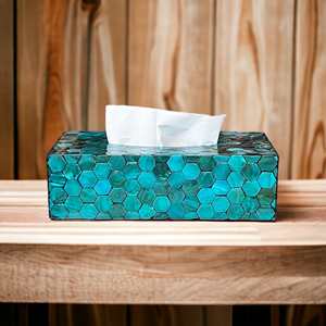 กล่องกระดาษทิชชูแบบฝังกระดูกสีสวยสำหรับใช้ในบ้านผ้าเช็ดปากสำหรับใช้บนโต๊ะอาหาร - Product Image 4