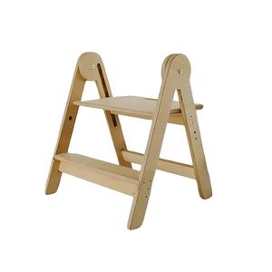 Taburete plegable de madera MDF Natural personalizado para adultos y niños, rectángulo para el hogar moderno, dormitorio, sala de estar, lavabo de baño - Product Image 6