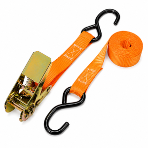 Sangle d'arrimage à cliquet robuste en polyester haute résistance 25 mm 800 kg pour le transport et la sécurisation des charges – Fournisseur OEM - Product Image 1