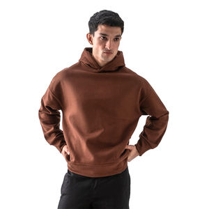 Sweats à capuche pour hommes en coton de haute qualité, anti-boulochage, anti-rétrécissement, respirants, doux, personnalisables - Product Image 4