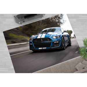 Alfombra Estampada Ford Shelby - Alfombra de Auto Shelby Cobra, Regalo para Amantes del Mustang, Alfombra Suave con Pelo Largo - Product Image 5