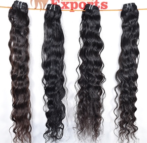 ผมต่อแบบเป็นลอนยาวสำหรับต่อผมมนุษย์แนวลอนตรงหนังกำพร้าไม่ผ่านกระบวนการทรงหลวม - Product Image 3