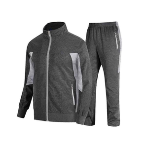 Survêtements pour hommes coupe ajustée survêtement de jogging d'hiver en polaire technique avec logo personnalisé - Product Image 5