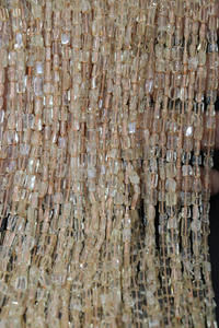 Perles ovales lisses en citrine naturelle à 100 %, 4x6 mm, longueur de brins de 14 pouces, pour la fabrication de bijoux - Product Image 4