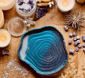 Ensaladera de resina personalizable de la mejor calidad, segura para alimentos con hermosos colores para servir sopa de arroz en las fiestas - Product Image 5