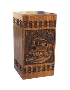 Hot Selling Modern Adult Wooden Cremation <b>Urns</b> Handmade <b>Urns</b> For Male and Female Decorative <b>Urns</b> - Product Image 1