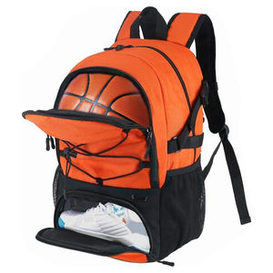 Sac à dos de voyage unisexe personnalisé grand format, style optimal avec plusieurs compartiments et poches pour sacs de volley-ball, de football et de basketball - Product Image 1